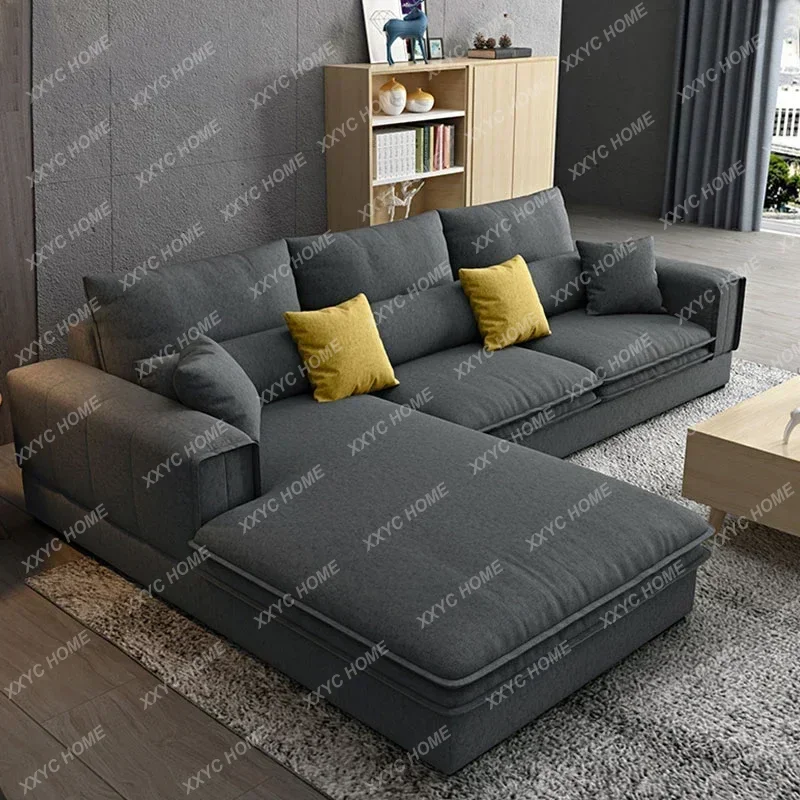 Office Furniture Solutions - โซฟาดีไซน์นอร์ดิกทันสมัยราคาประหยัด รูปทรงตัวแอล หุ้มผ้ากำมะหยี่ สำหรับนั่งพักผ่อนในห้องนั่งเล่นหรือสำนักงาน ปรับเอนได้