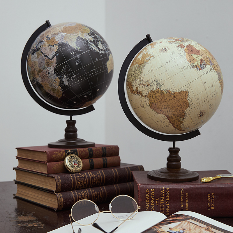 Office Furniture World - World Globo แผนที่ Vintage ยุโรป Globe