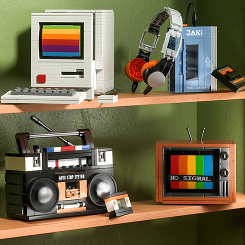 Office Furniture Solutions - DIY Retro เครื่องใช้ไฟฟ้าเฟอร์นิเจอร์ทีวีคอมพิวเตอร์เทป Walkman เกมคอนโซลวิทยุ Building