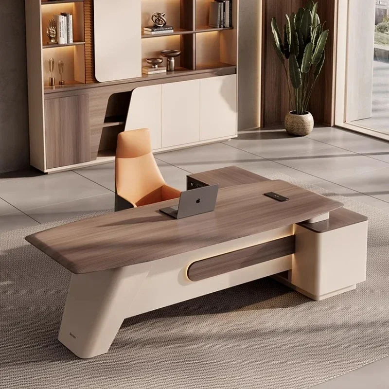 โต๊ะทำงานผู้บริหารทรงตัวแอล ดี - Office Furniture Filing Cabinets บทวิจารณ์และราคา