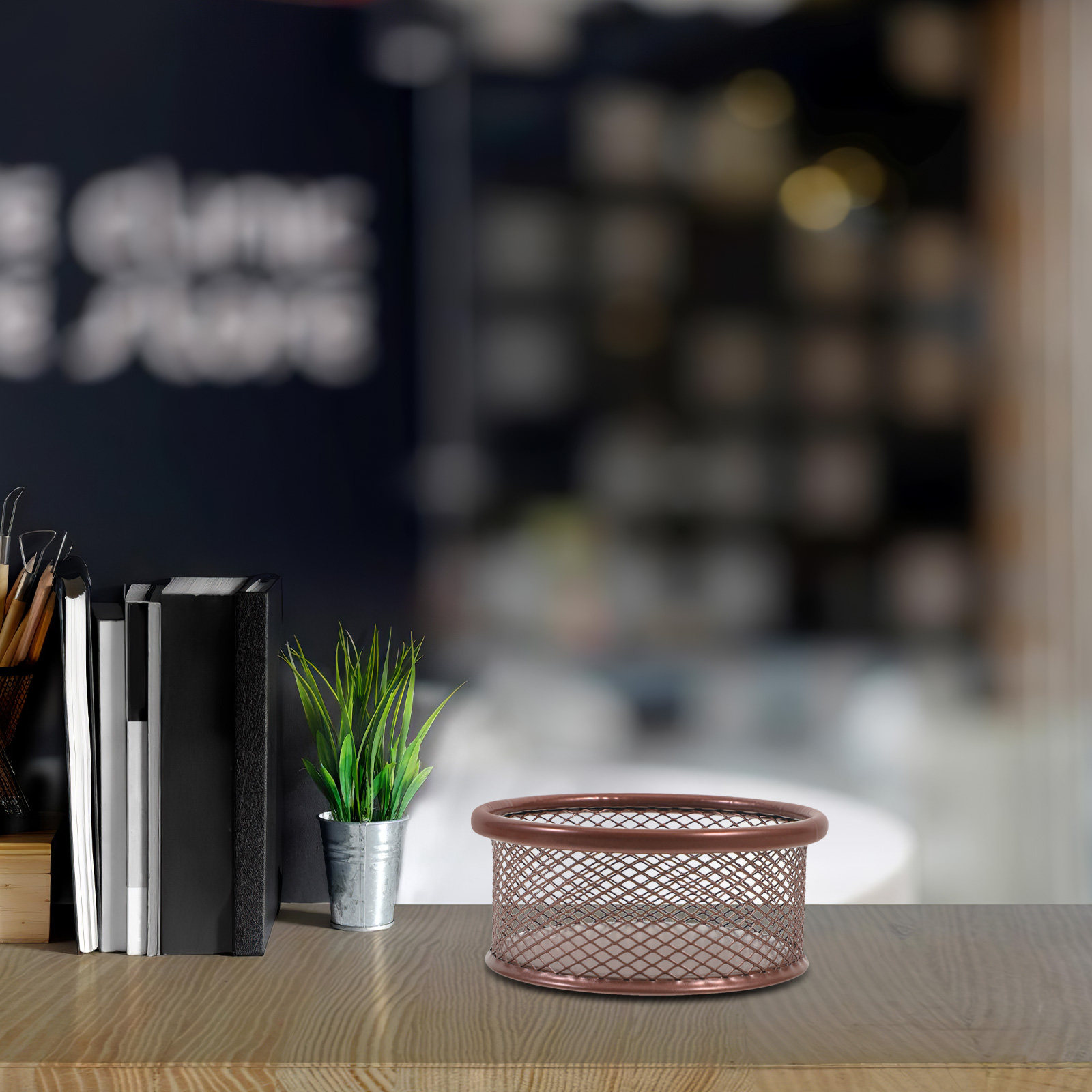 ที่ใส่คลิปหนีบกระดาษแบบตาข่ายโ - Paper Basket Mesh บทวิจารณ์และราคา