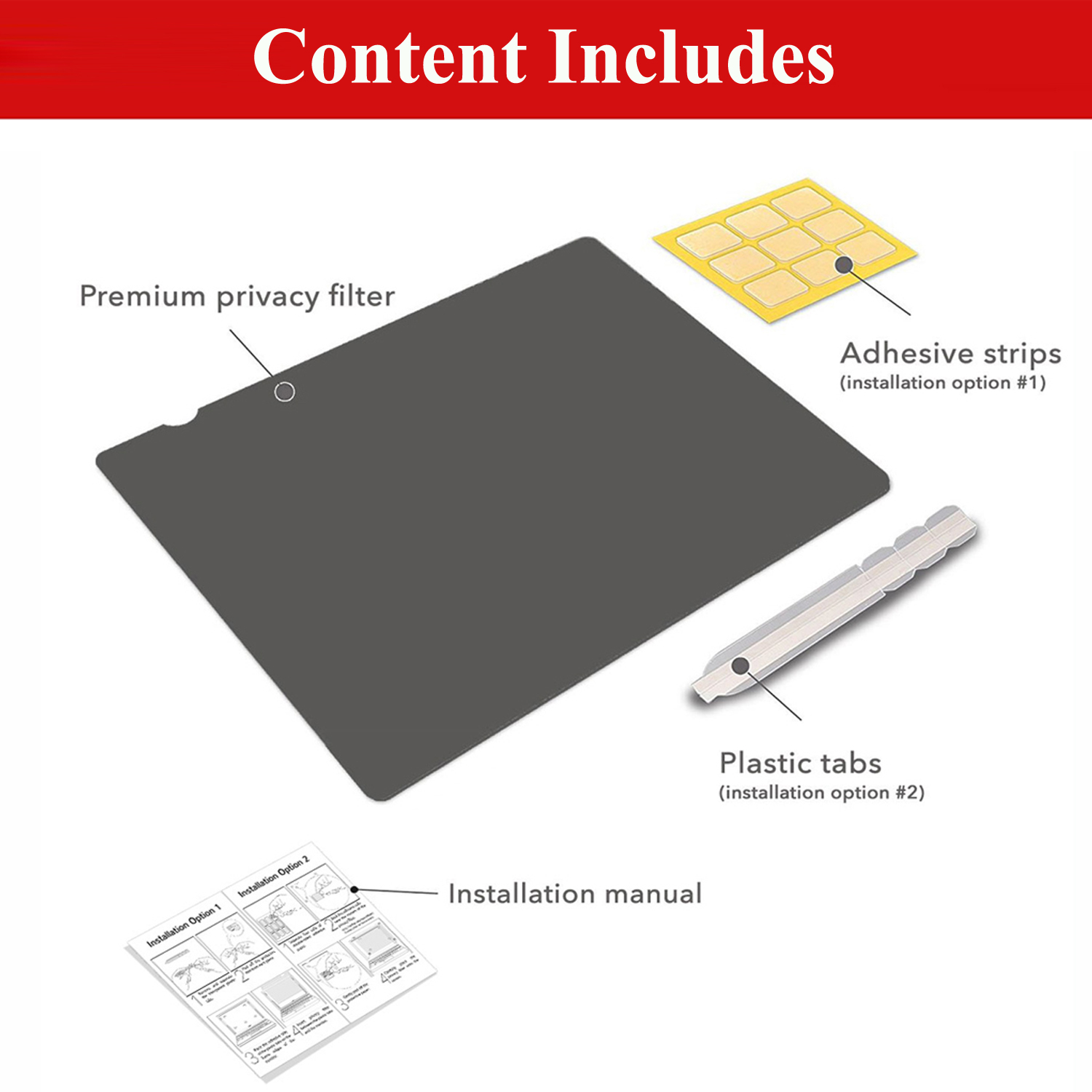 21.5นิ้ว Anti-Glare คอมพิวเตอร - Monitor Privacy Filter บทวิจารณ์และราคา