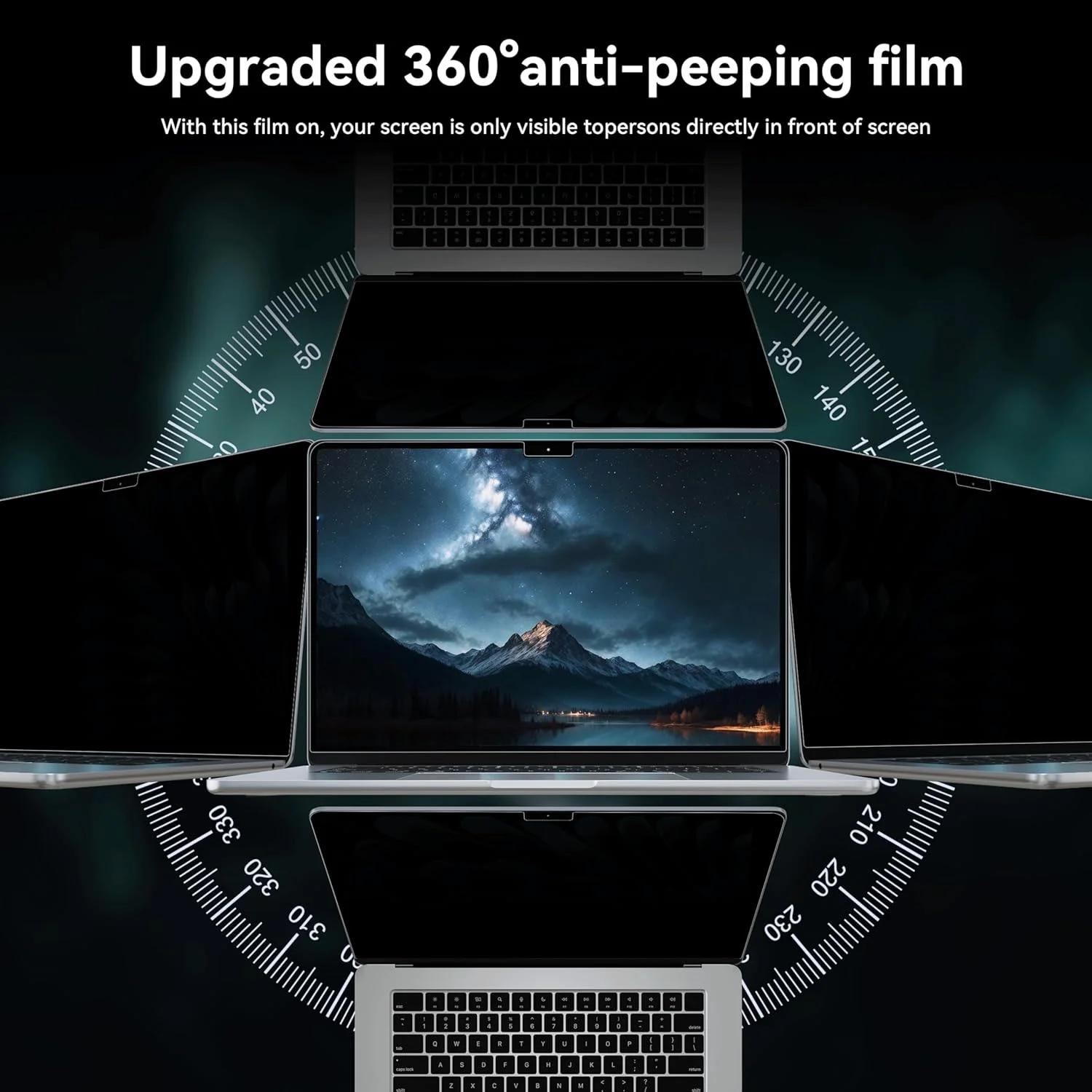 ฟิล์มกันรอยแบบป้องกันการมองเห็ - Monitor Privacy Filter บทวิจารณ์และราคา