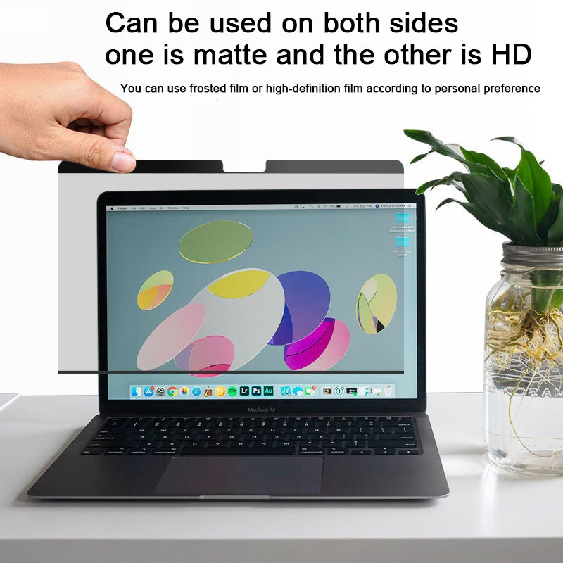 ฟิล์มกันรอยแบบแม่เหล็กป้องกันก - Monitor Privacy Filter บทวิจารณ์และราคา