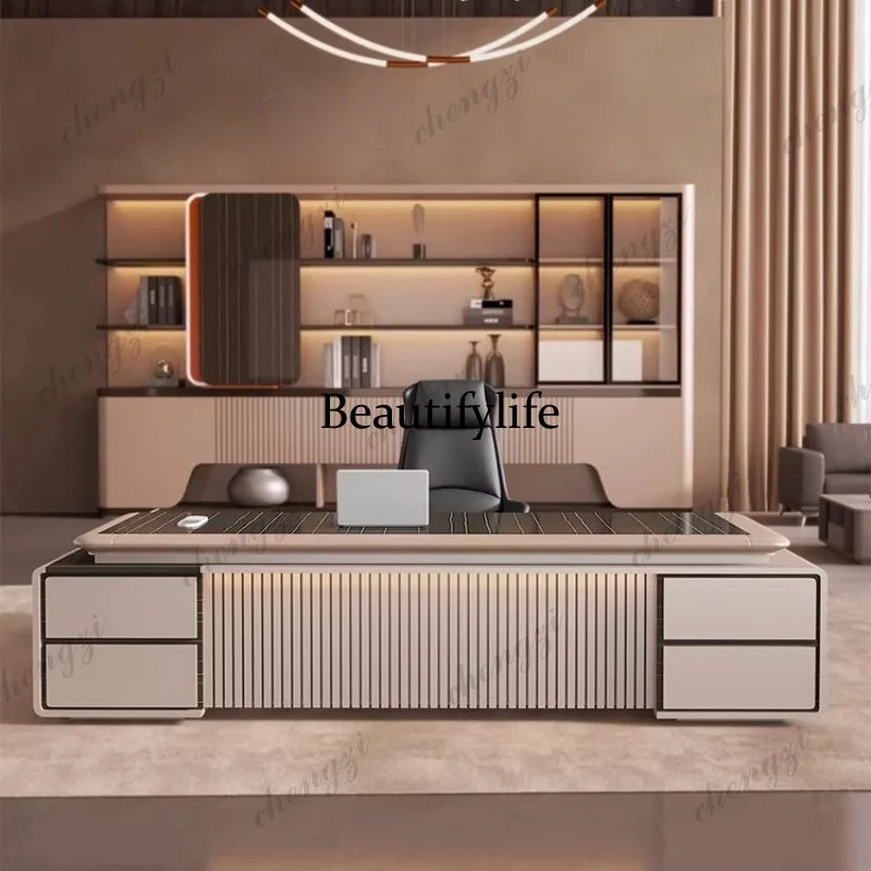 โต๊ะทำงานคอมพิวเตอร์หรูหรา A45 - Office Furniture Filing Cabinets บทวิจารณ์และราคา