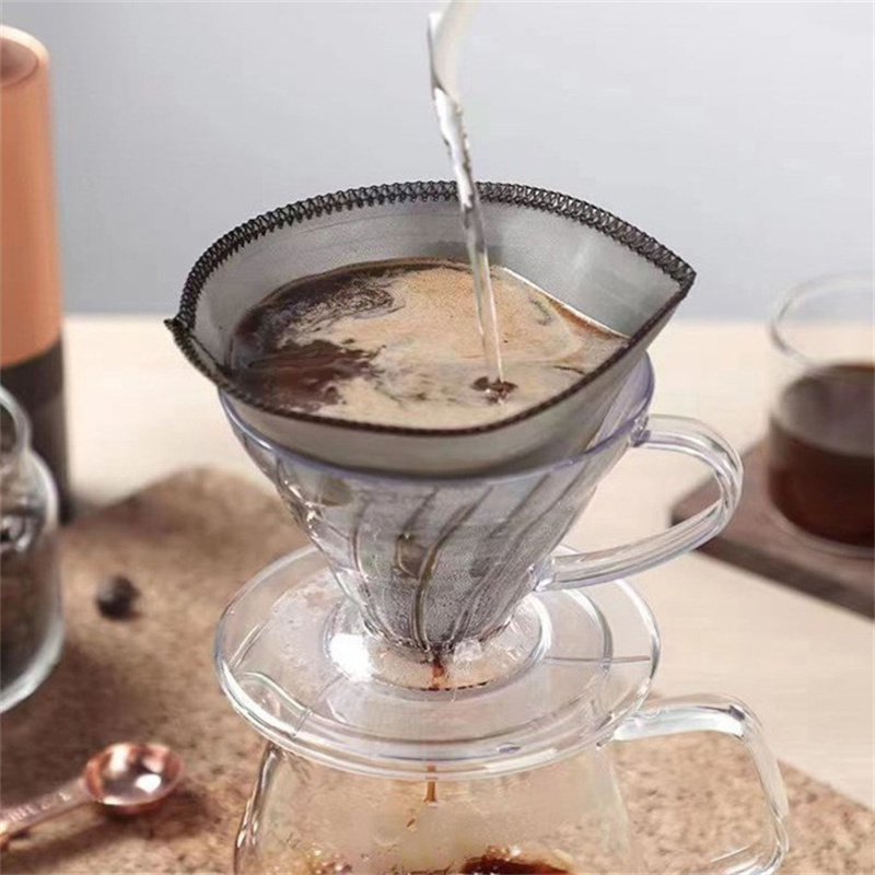ถุงกรองกาแฟทรงกรวยแบบใช้ซ้ำได้ - Paper Basket Mesh บทวิจารณ์และราคา