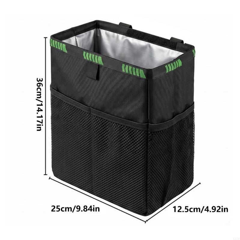 ถังขยะแขวนเบาะหลังรถยนต์พร้อมก - Paper Basket Mesh บทวิจารณ์และราคา