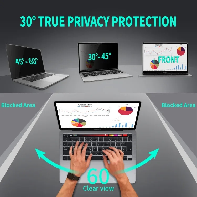 ฟิล์มป้องกันการสอดแนมสำหรับแล็ - Monitor Privacy Filter บทวิจารณ์และราคา
