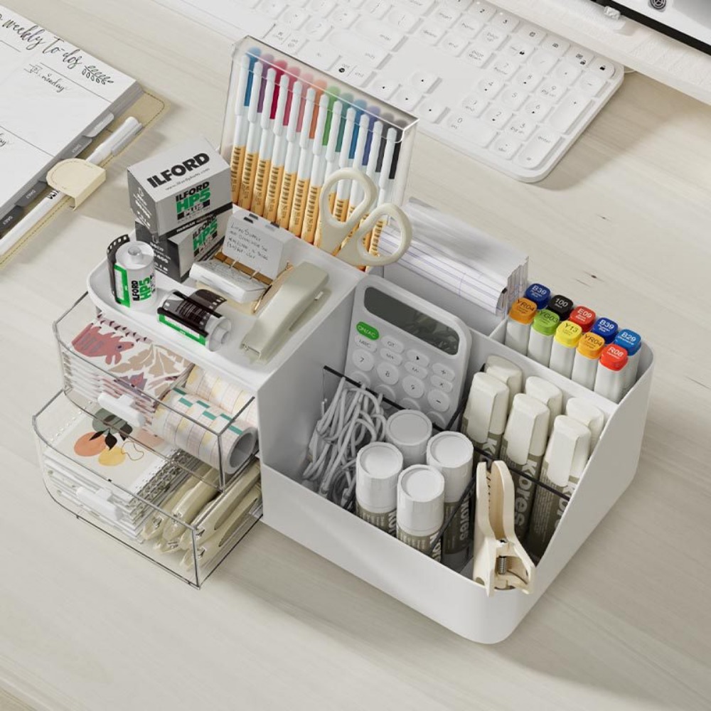 1 ชิ้น กล่องเก็บเครื่องสำอางแบ - Office Furniture Filing Cabinets บทวิจารณ์และราคา