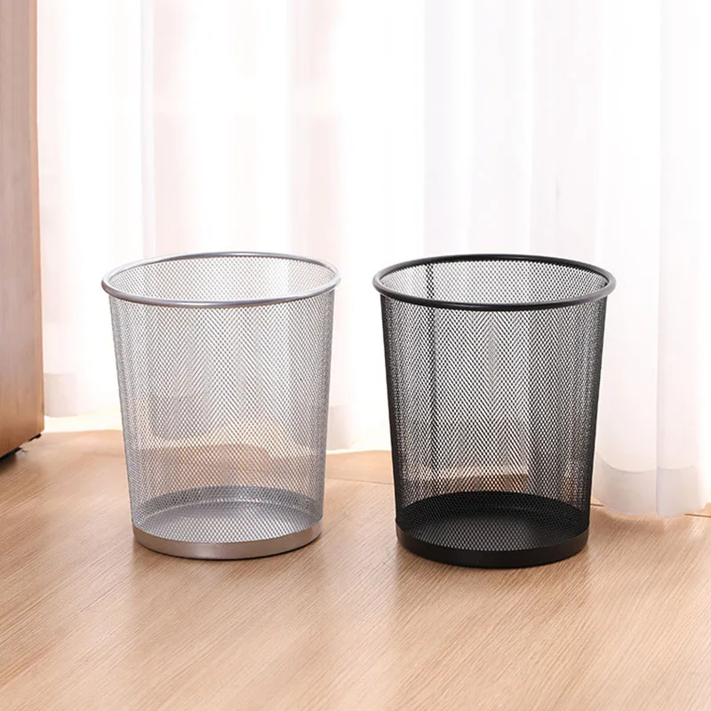 ถังขยะโลหะทนทานต่อการกระแทกขนา - Paper Basket Mesh บทวิจารณ์และราคา