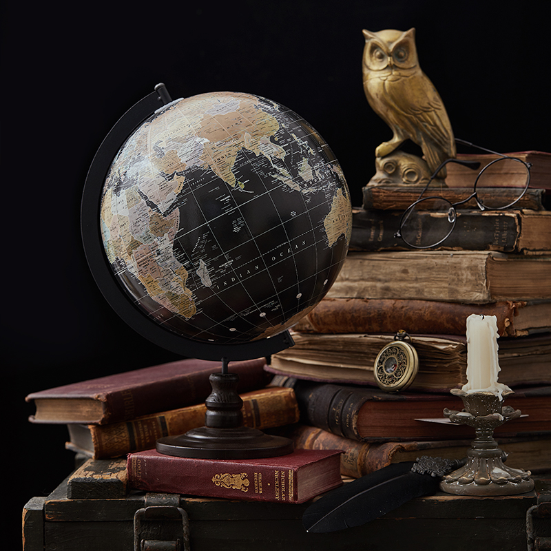 World Globo แผนที่ Vintage ยุโ - Office Furniture World บทวิจารณ์และราคา