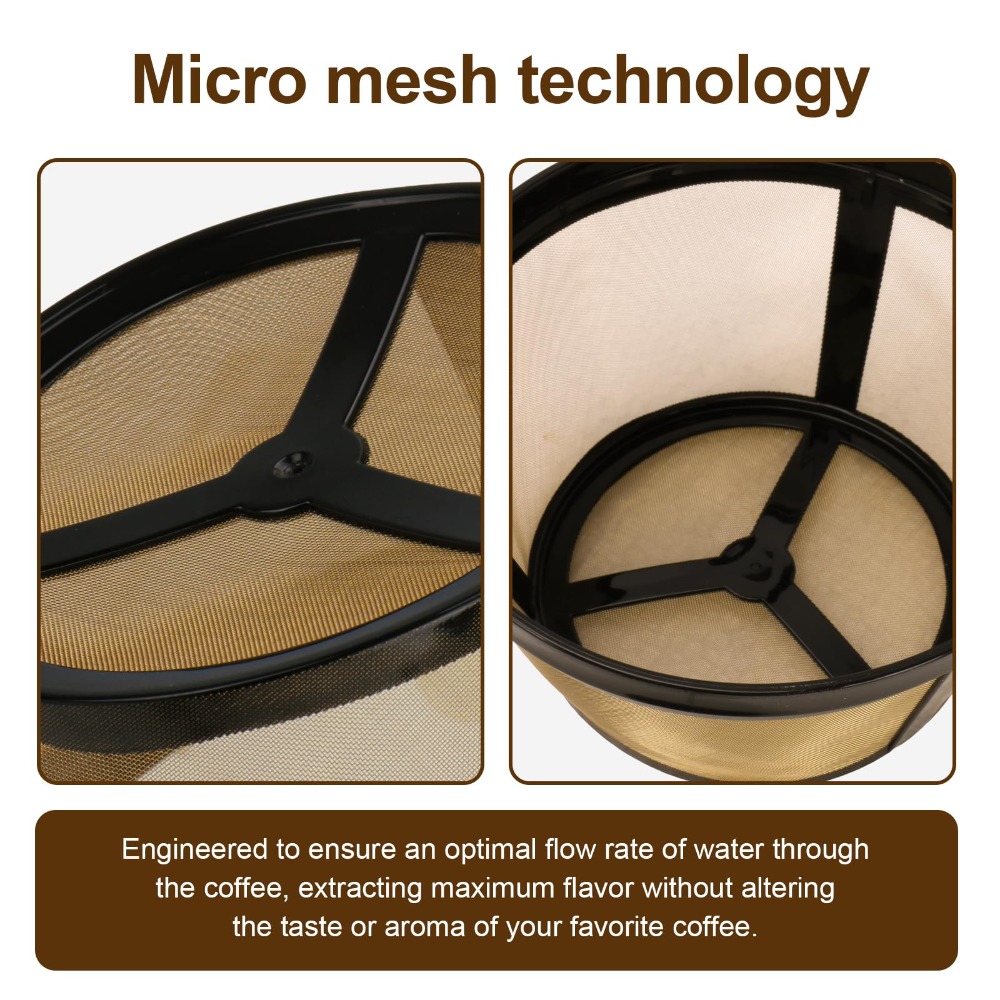 ถ้วยกรองกาแฟแบบใช้ซ้ำได้ ใช้ได - Paper Basket Mesh บทวิจารณ์และราคา