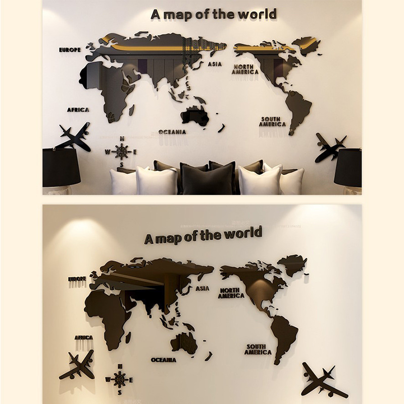 แผนที่โลกแบบนอร์ดิกอะคริลิค3มิ - Office Furniture World บทวิจารณ์และราคา
