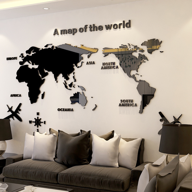 แผนที่โลกแบบนอร์ดิกอะคริลิค3มิ - Office Furniture World บทวิจารณ์และราคา