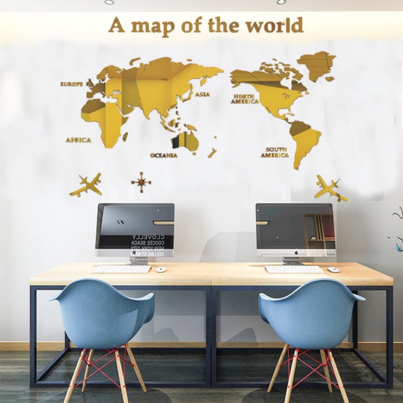 แผนที่โลกแบบนอร์ดิกอะคริลิค3มิ - Office Furniture World บทวิจารณ์และราคา