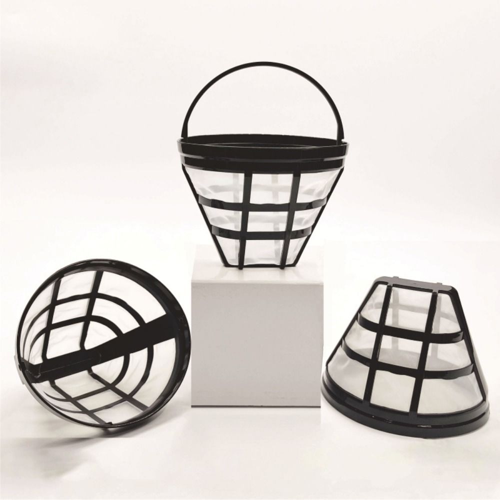 4 ชิ้น พร้อมด้ามจับ ตัวกรองกาแ - Paper Basket Mesh บทวิจารณ์และราคา