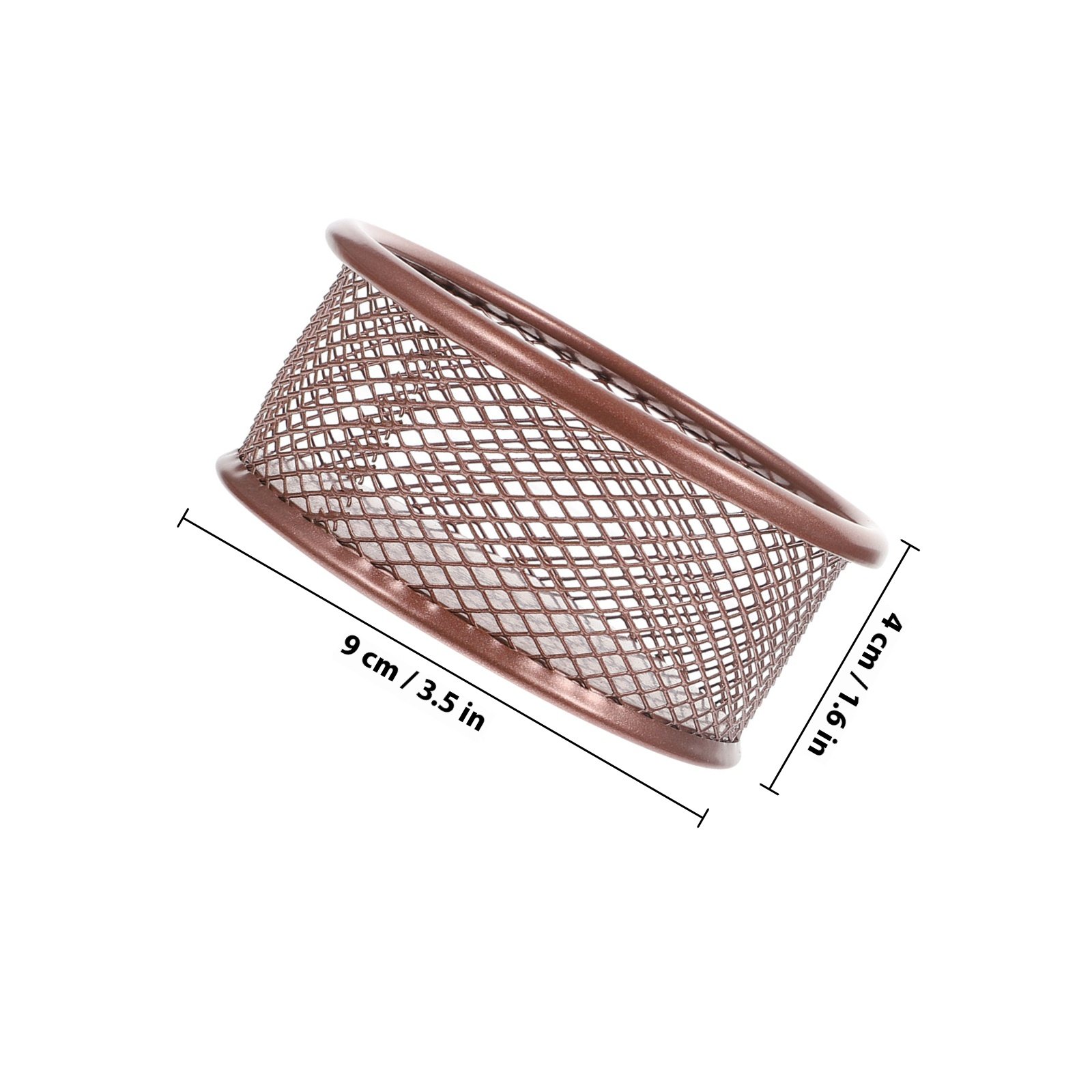 2 ชิ้นที่ใส่คลิปหนีบกระดาษโลหะ - Paper Basket Mesh บทวิจารณ์และราคา