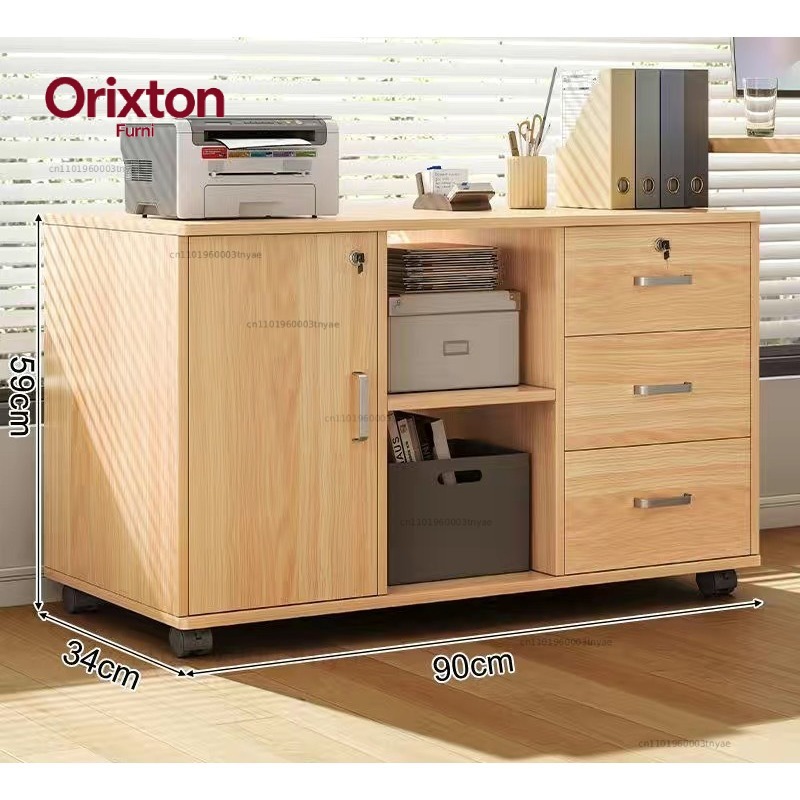 ตู้เก็บเอกสารแบบถอดได้พร้อมกุญ - Office Furniture Filing Cabinets บทวิจารณ์และราคา
